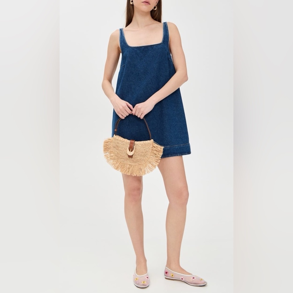Price Firm - STAUD Alana Bag - Desert Sand Raffia - Picture 5 of 10